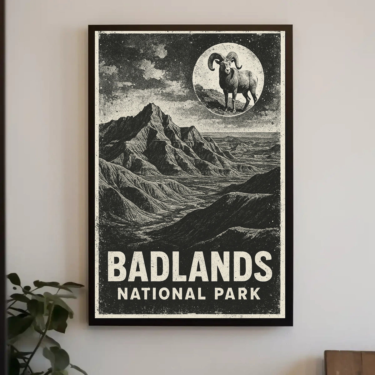 Badlands National Park Poster