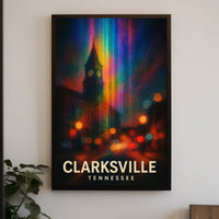 Clarksville Tennessee Travel Photography Realism Poster