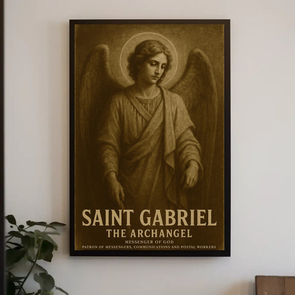 Saint Gabriel The Archangel Poster