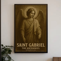 Saint Gabriel The Archangel Poster
