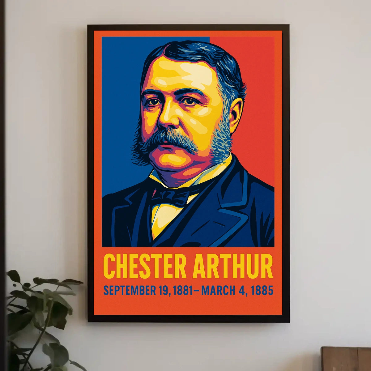 Chester Arthur Poster