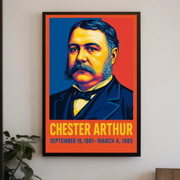 Chester Arthur Poster