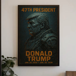 Donald Trump 47Th President Poster