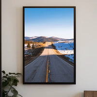 Open Road To The Horizon Poster