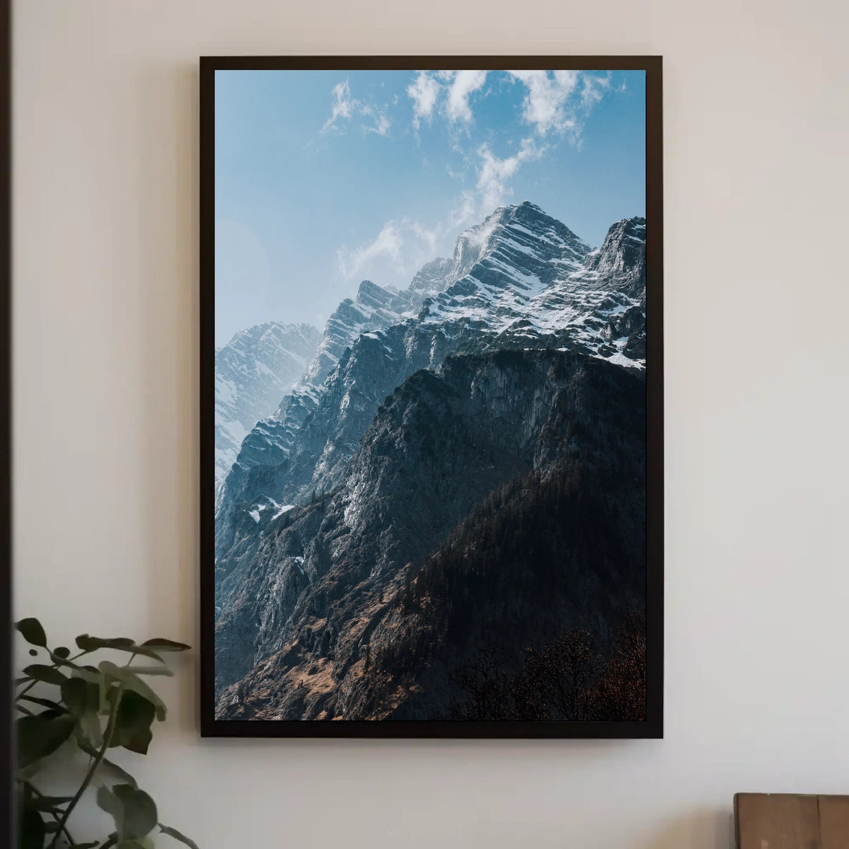 Majestic Mountain Peaks Poster