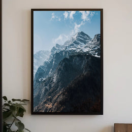 Majestic Mountain Peaks Poster