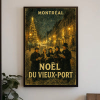 Noël Du Vieux-Port Poster
