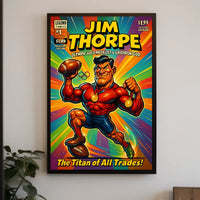 Jim Thorpe The Ultimate Athlete Poster