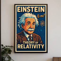 Einstein Theory Of Relativity Poster