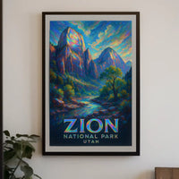 Zion National Park Poster