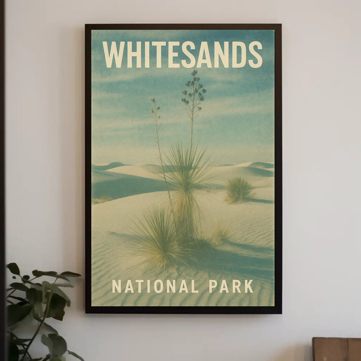 White Sands National Park Poster