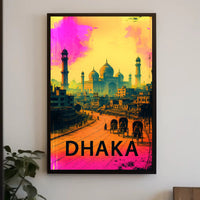 Dhaka Cityscape Poster PosterGoat
