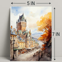 Autumn In A Historic City Poster