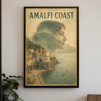 Amalfi Coast Dreamscape Poster