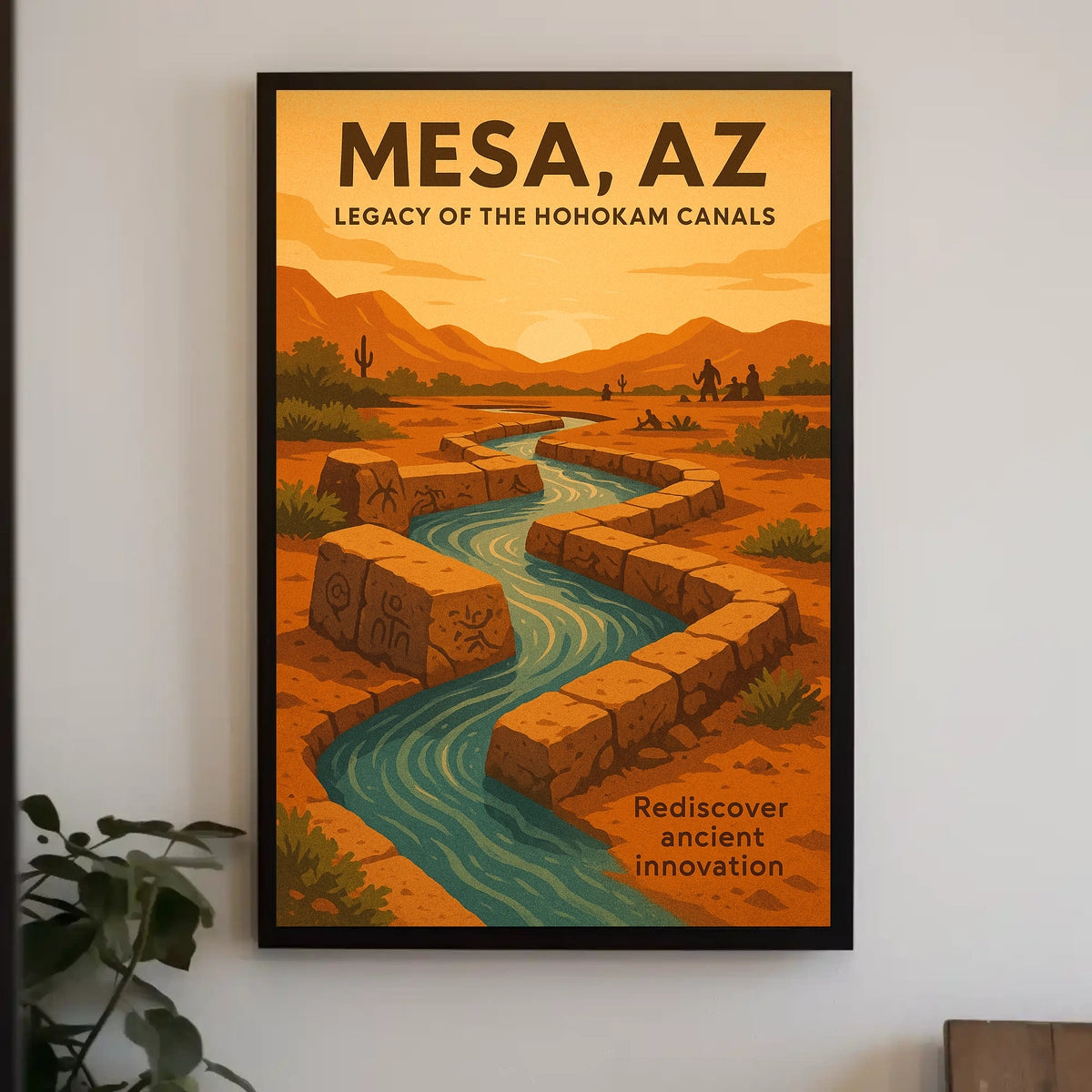 Legacy of the Hohokam Canals Poster