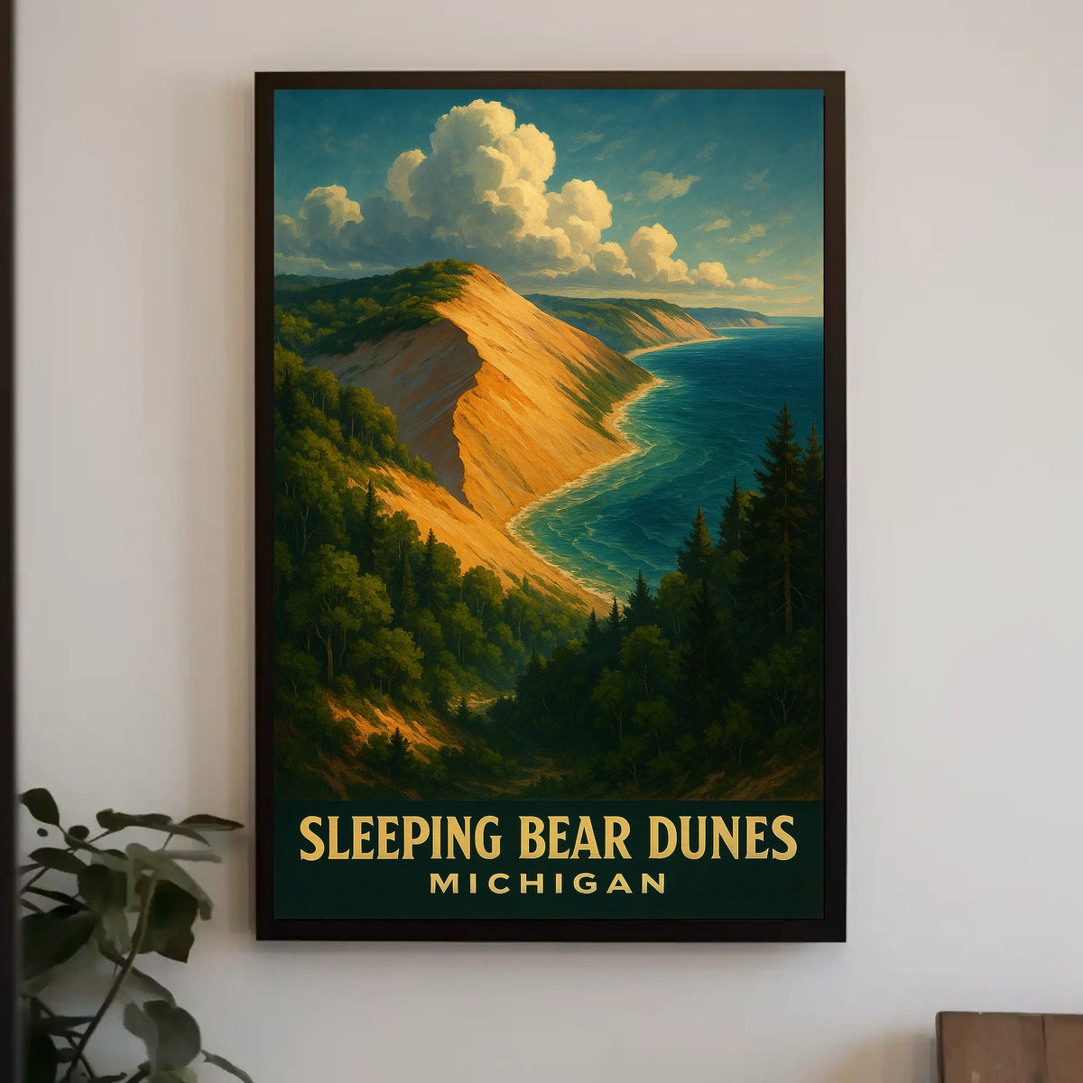 Sleeping Bear Dunes Michigan Poster