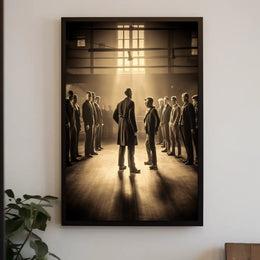 Confrontation in the Ring Poster
