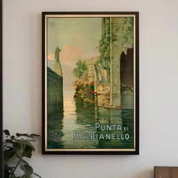 Punta Di Balbianello Lago Di Como Poster