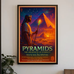 Architects of Eternity: Ancient Egypt Heritage Poster