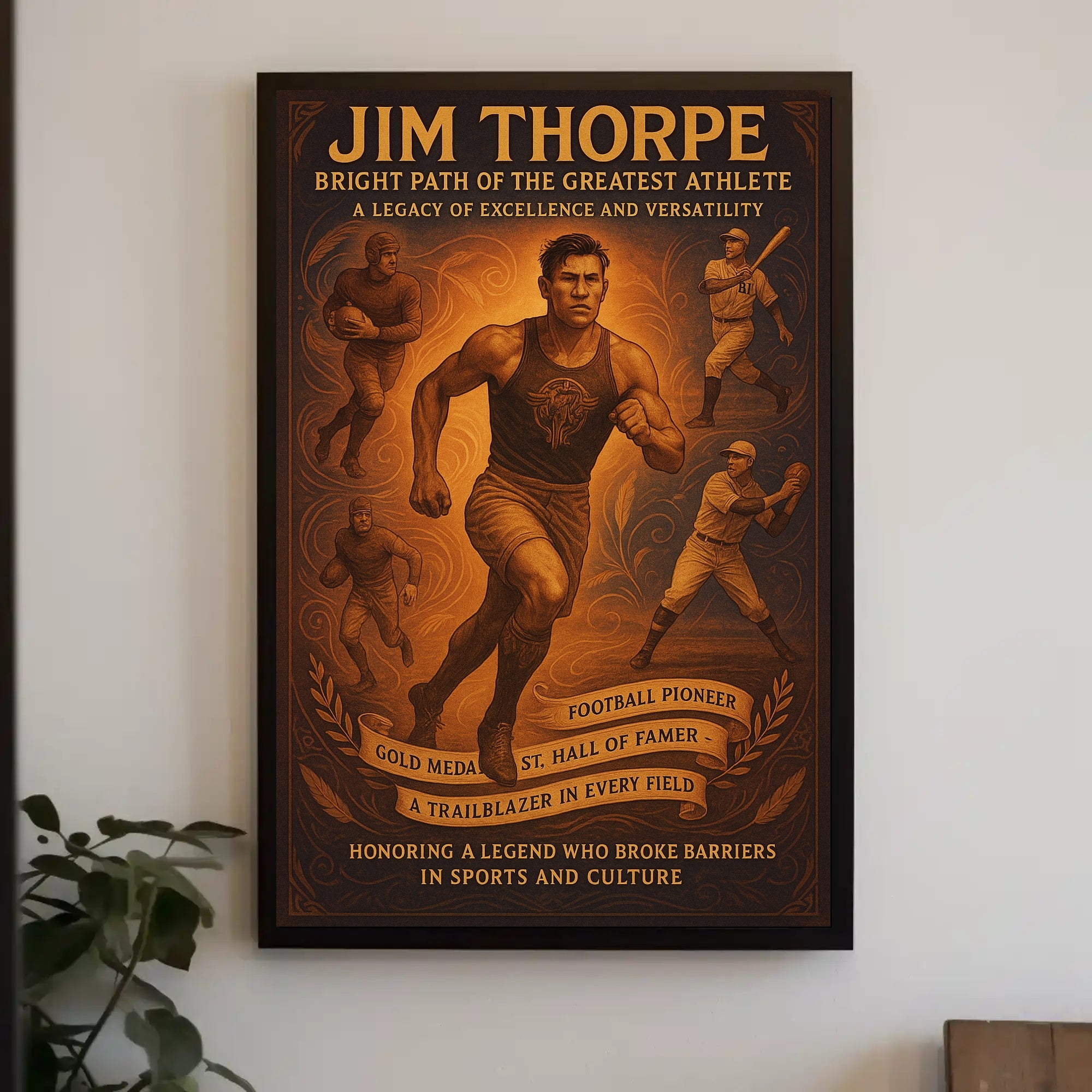 Jim Thorpe: A Legacy of Excellence Poster