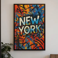 New York Street Art Poster