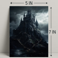 The Enchanted Castle On The Cliff Poster