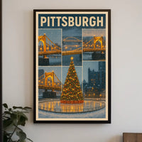 Winter In Pittsburgh Poster