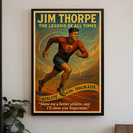 The Legend of Jim Thorpe Poster