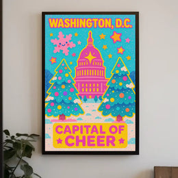 Washington, D.C. Capital of Cheer Poster