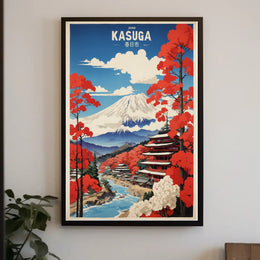 Japanese Serenity: Mount Fuji Cultural Heritage Poster