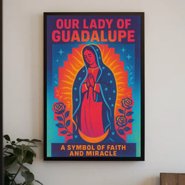 Our Lady Of Guadalupe A Symbol Of Poster