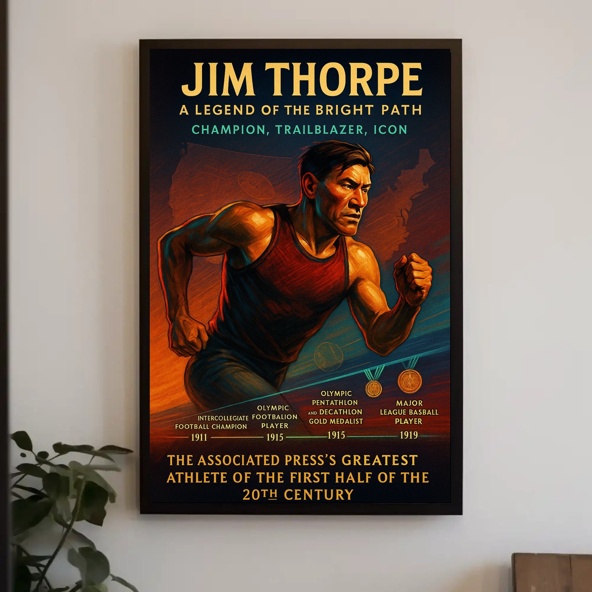 Jim Thorpe: A Legend of the Bright Path Poster