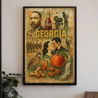 Georgia Heritage Montage Poster