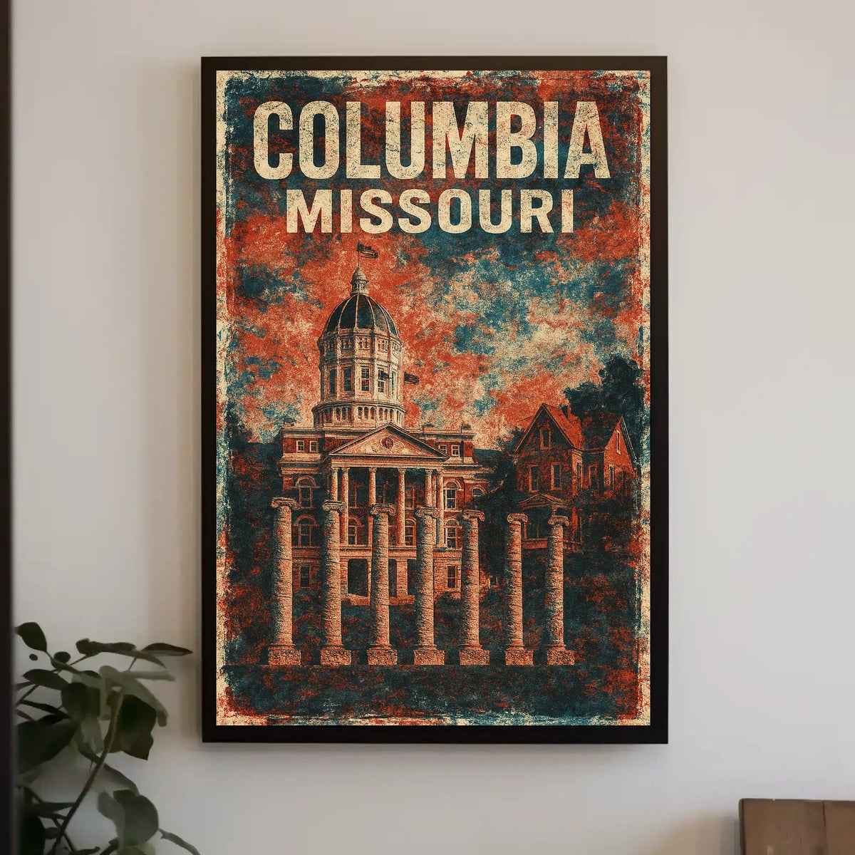 Columbia, Missouri Poster