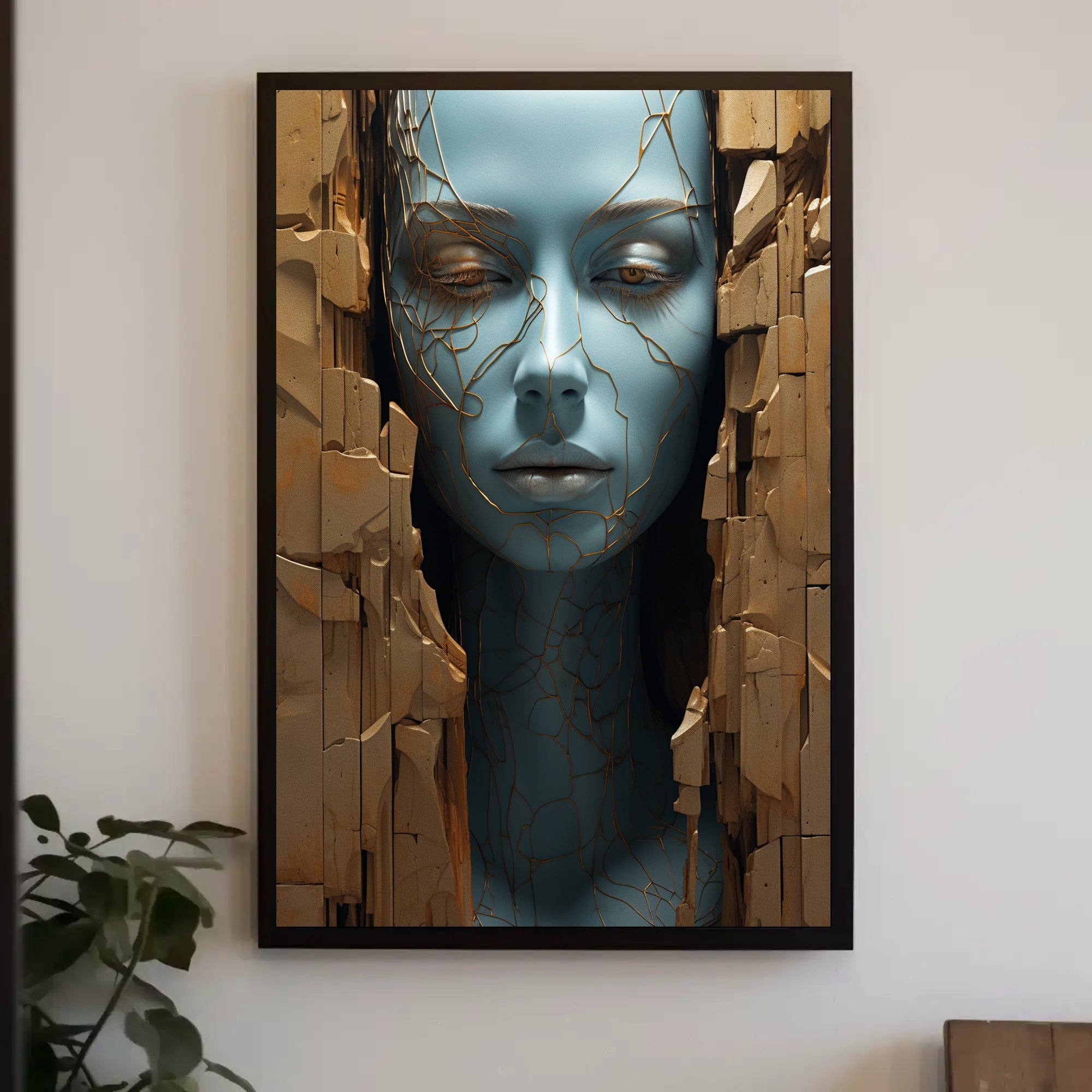 Fractured Beauty Poster