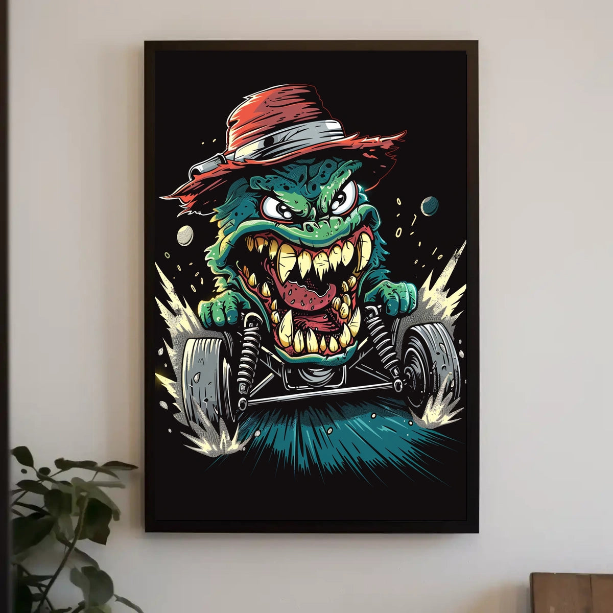 Monster Racer Poster