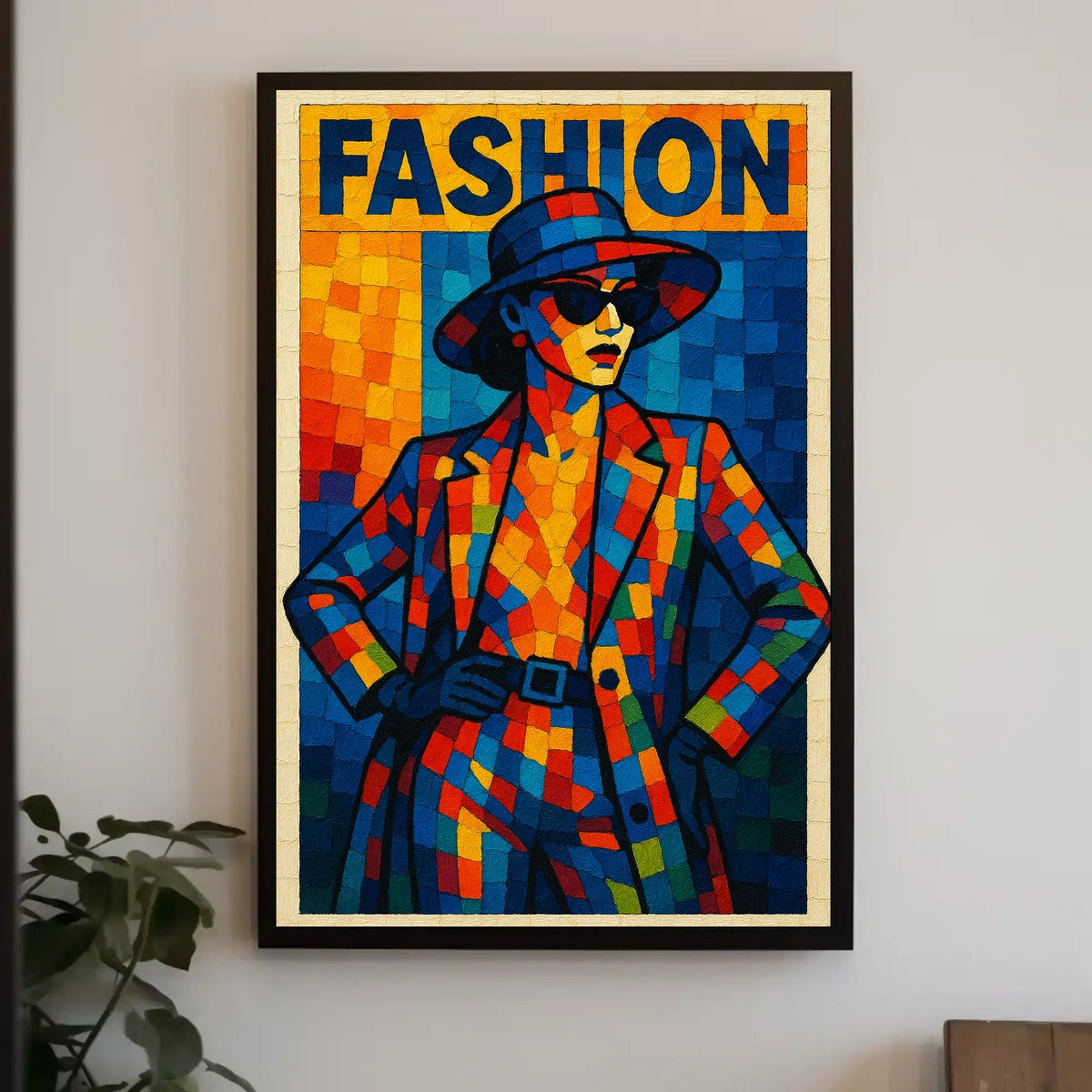 Vibrant Fashion Mosaic Poster