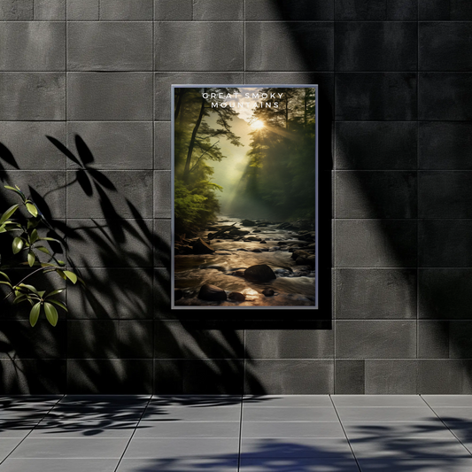 Great Smoky Mountains National Park Poster