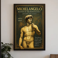 Michelangelo Master of the Renaissance Poster PosterGoat