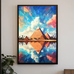 Great Pyramids of Egypt Cultural or Heritage Poster