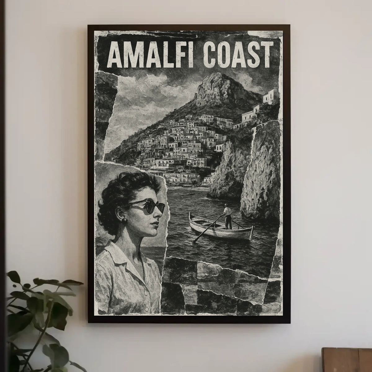 Amalfi Coast A Timeless Escape Poster 18x24 Wall Art