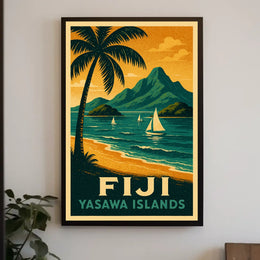 Yasawa Islands Fiji Poster