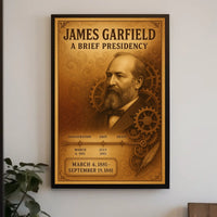 James Garfield A Brief Presidency Poster