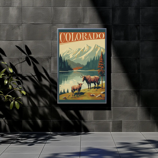 Colorado Scenic Travel Poster