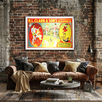 M.L. Clark & Son's Combined Shows Poster
