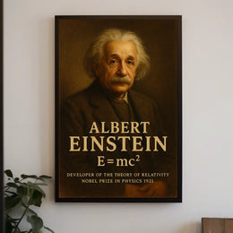 Albert Einstein Developer Of The Poster