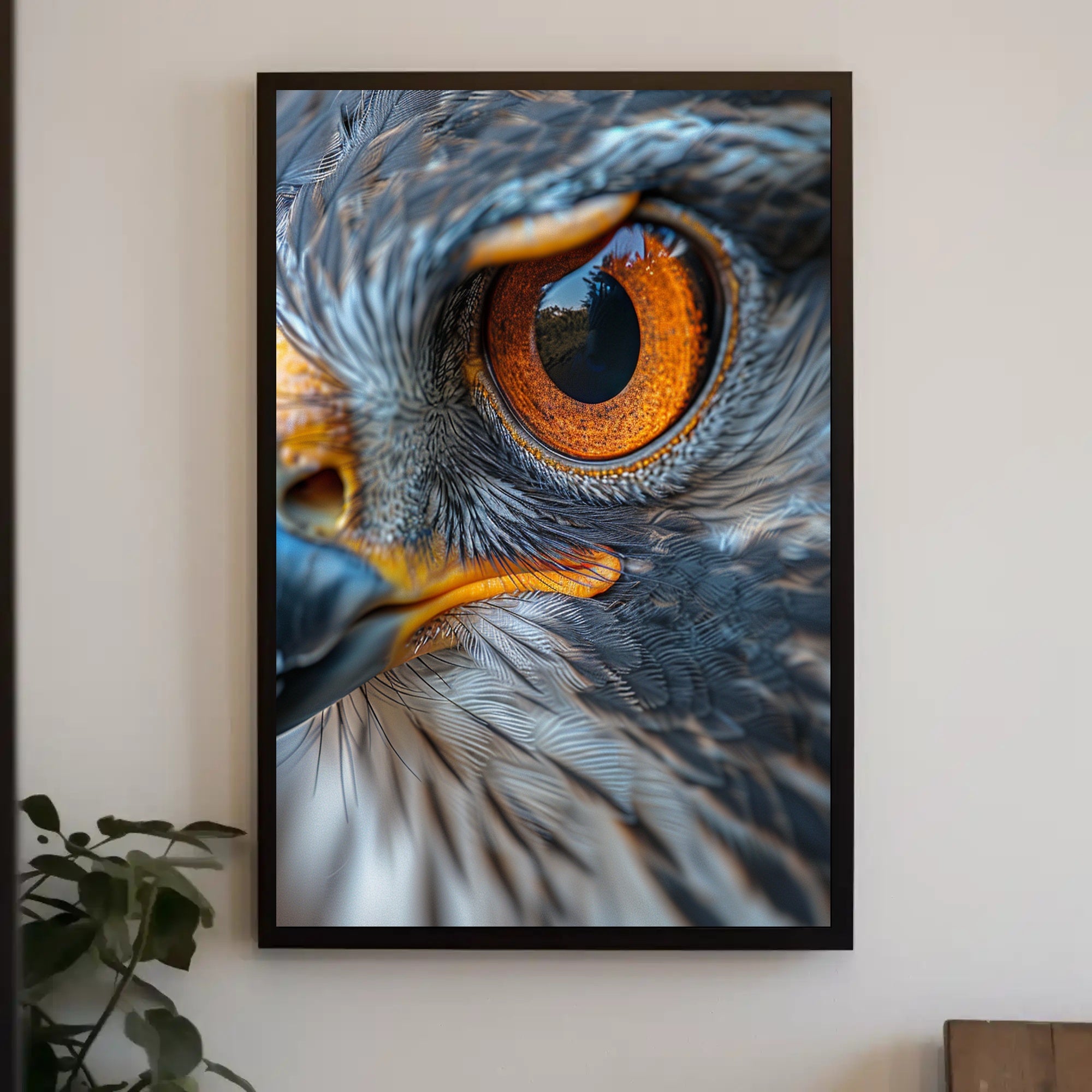 Eye of the Predator: Nature's Intensity Animal Poster PosterGoat