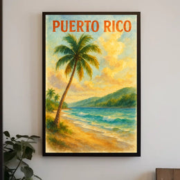 Puerto Rico Paradise Poster