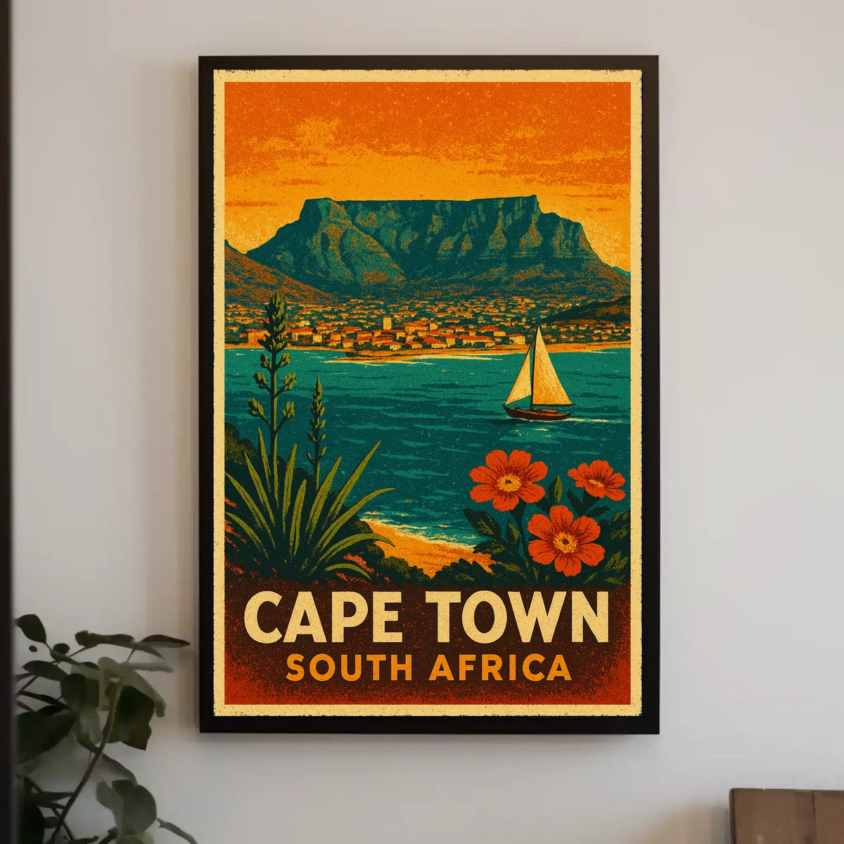 Cape Town South Africa Poster