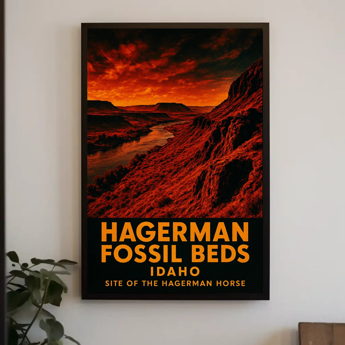 Hagerman Fossil Beds Idaho Poster